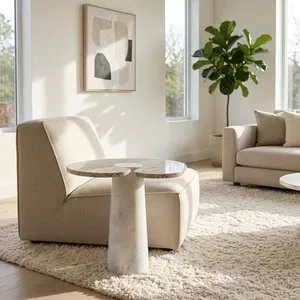 HUTTONWOOD IVORY TABLE 24 (IN) 12