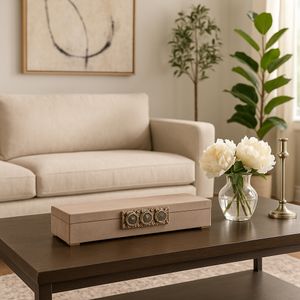 CALTONRIDGE IVORY BOX 3 (IN) 12