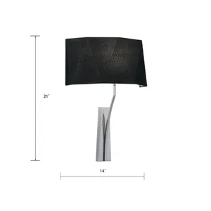 Diamond 21'' High 1-Light Sconce - Polished Nickel 2