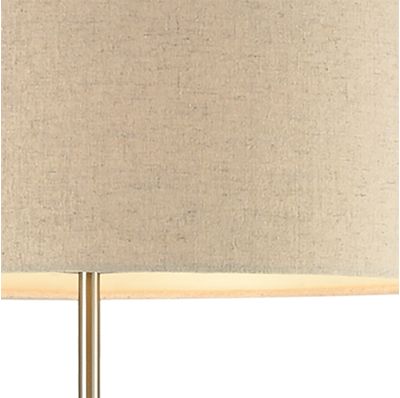 Katwijk 64″ High 1-Light Floor Lamp - Nickel