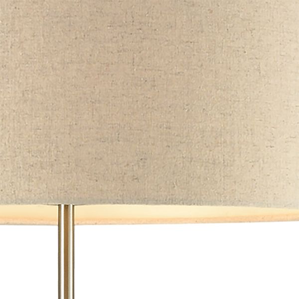 Katwijk 64'' High 1-Light Floor Lamp - Nickel