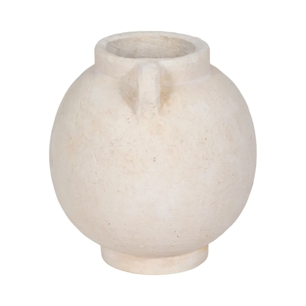 CORBINFORD WHITE VASE 8 (IN)