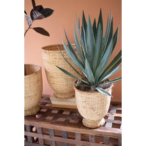 Set of 3 Split Cane Baskets 3