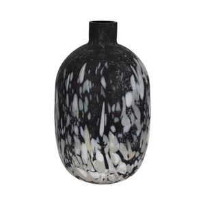 LUKEVIEW BLACK GLASS VASE 23 (IN) 1