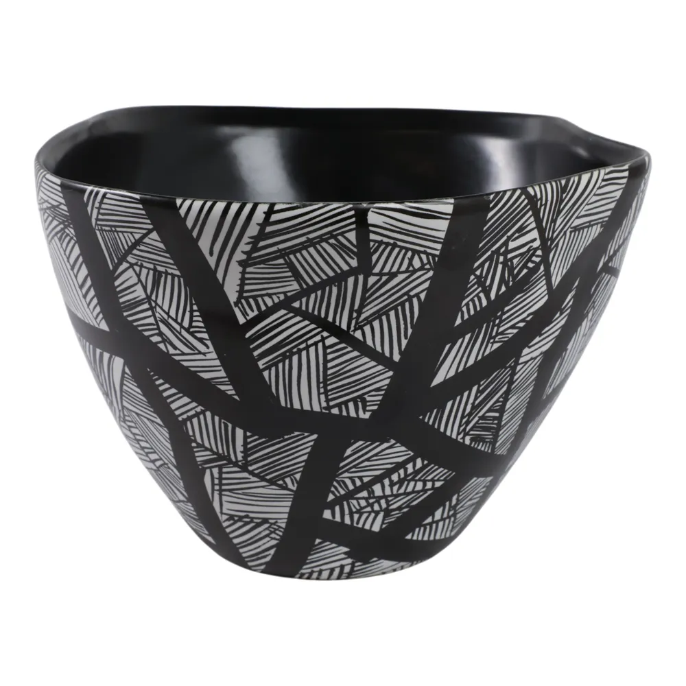 HAMLINSIDE BLACK BOWL 8 (IN)