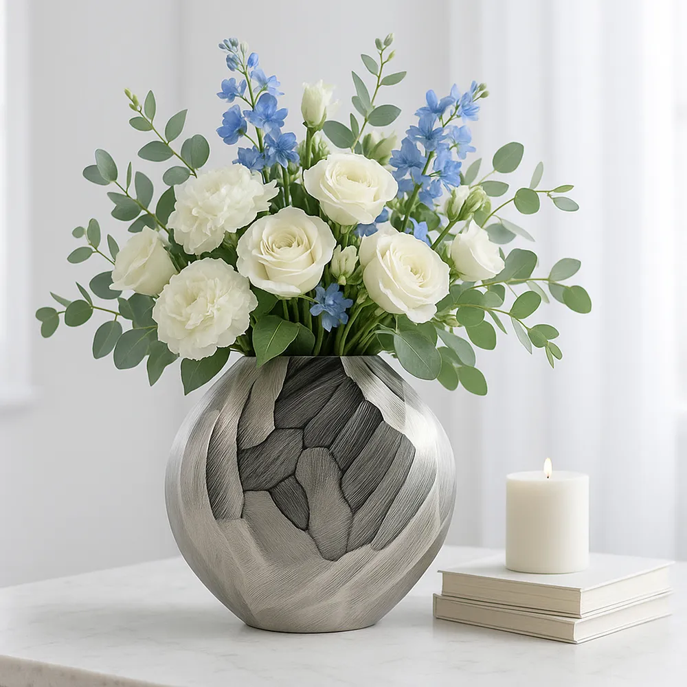 ARLENCLIFF SILVER VASE 11 (IN)