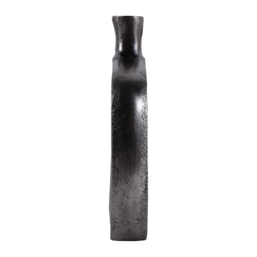 BREWERBROOK BLACK VASE 8 (IN)