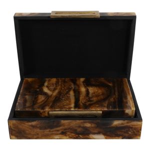 BYRONFIELD SET OF 2 BROWN BOXES 3 (IN) 6