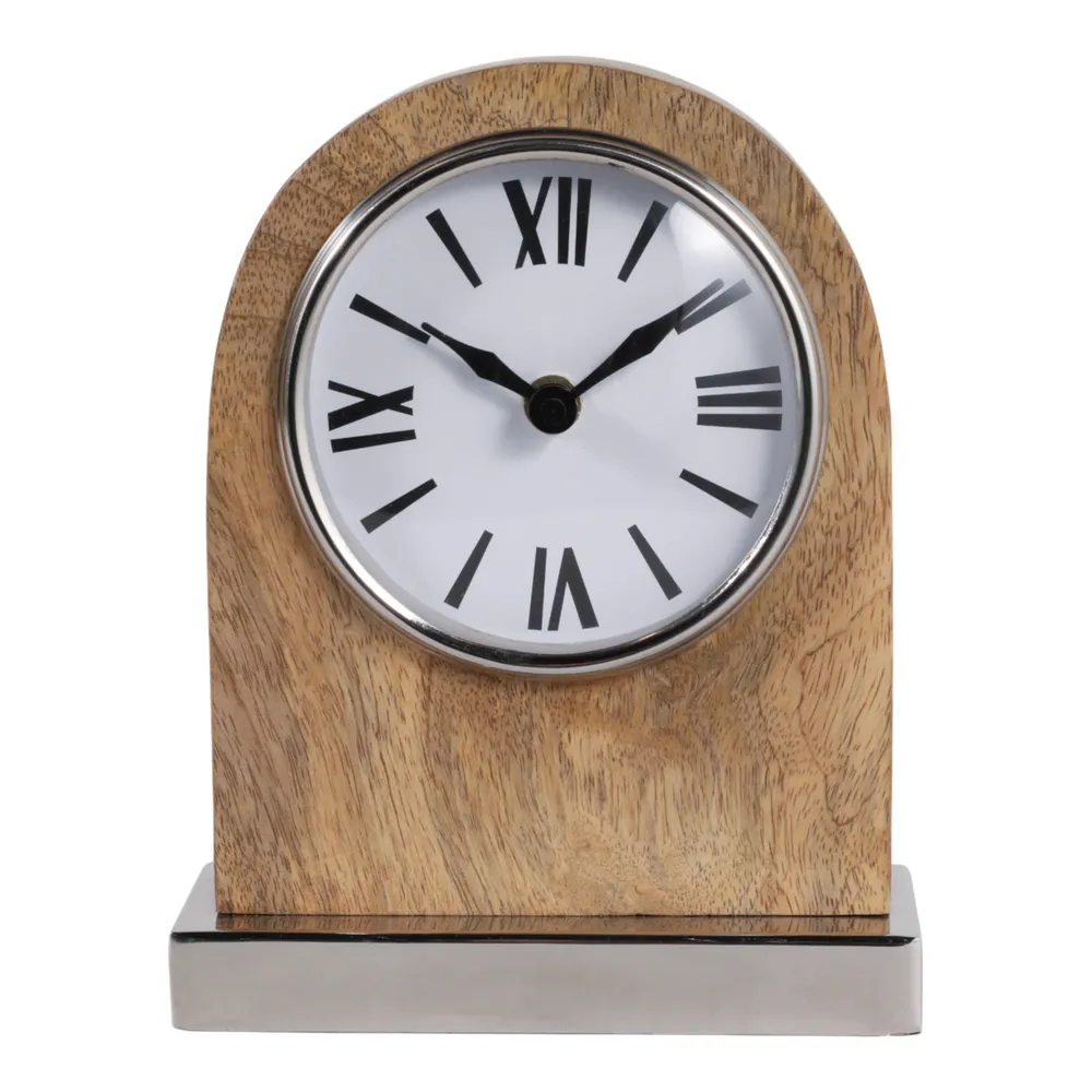 GRAYDONWELL TAN CLOCK 8 (IN)