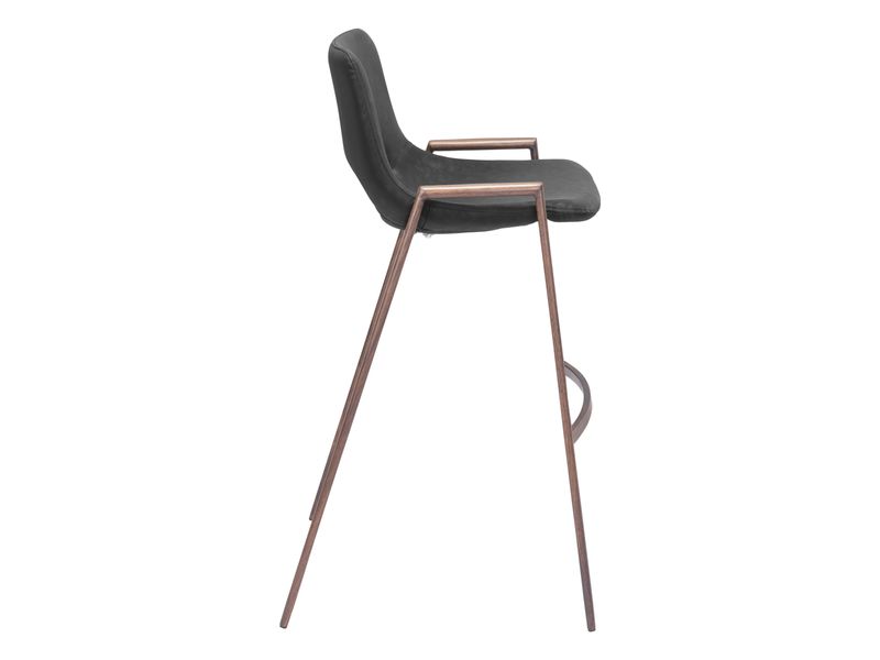 Desi Barstool Black & Walnut 3