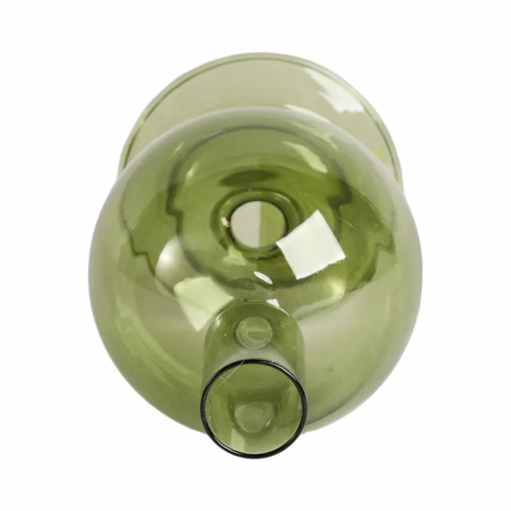 SKYLERCLIFF GREEN CANDLE HOLDER 7 (IN)