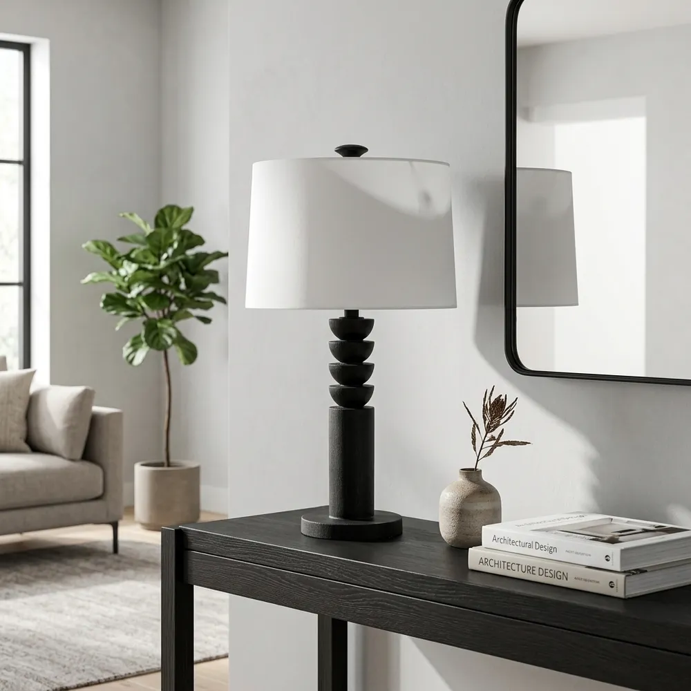 FALTONWIND BLACK LAMP 27 (IN)