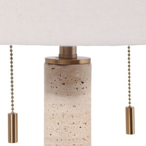 ALECSIDE IVORY LAMP 28 (IN) 5
