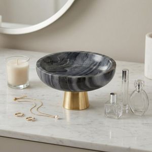 CARVERROSE GRAY BOWL 8 (IN) 11