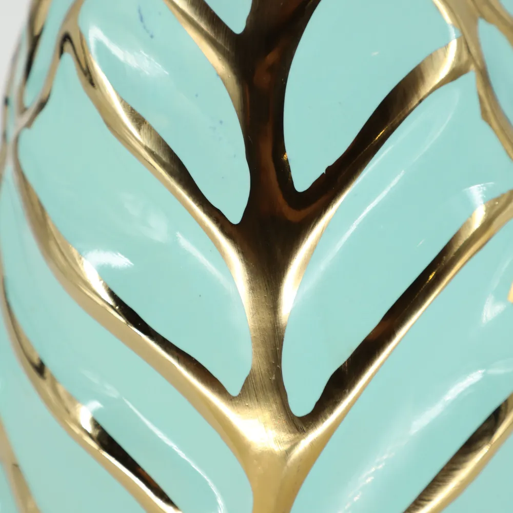 COLEHAM GREEN VASE 8 (IN)