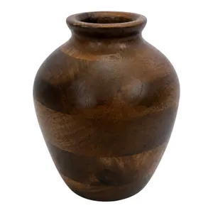 BELDENOAK BROWN VASE 6 (IN) 1