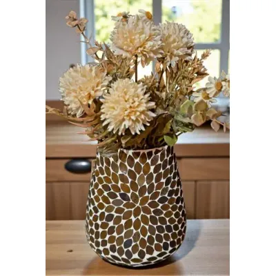 Cream Chrysanthemum Stem 12in