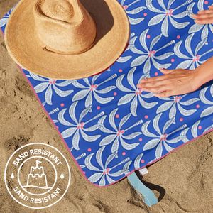 Palm Bunch Reversible Eco Beach Towel 4