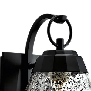 Lyrids 14'' High 1-Light Outdoor Sconce - Matte Black 3