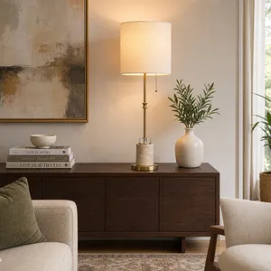 JENSENSTONE IVORY LAMP 33 (IN) 9