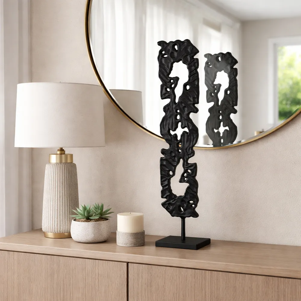 CARLTONHAM BLACK DECOR 33 (IN)