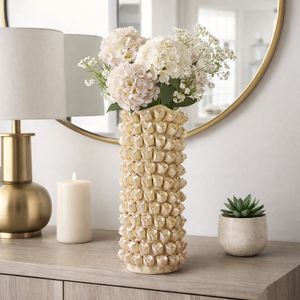 TATEOAK CREAM VASE 16 (IN) 9