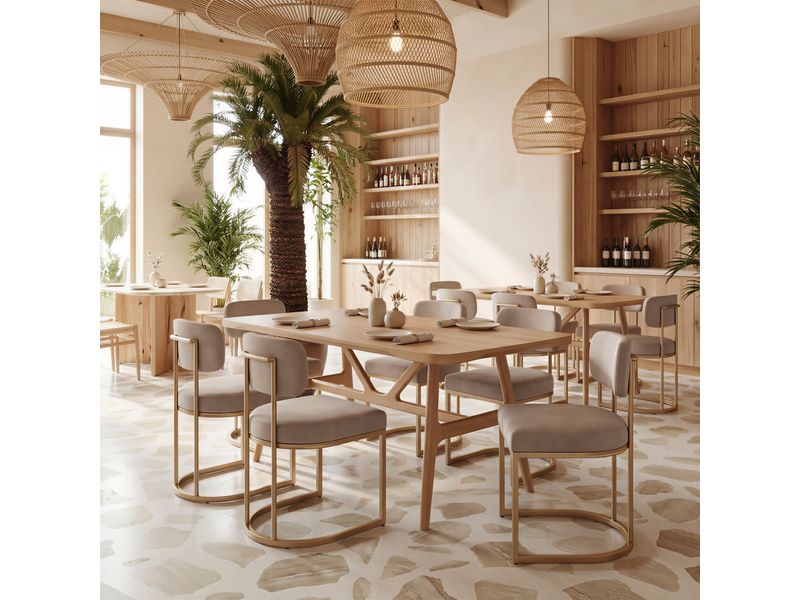 Rovina Dining Table Natural 2
