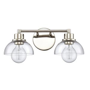 Julian 16'' Wide 2-Light Vanity Light - Polished Nickel 2