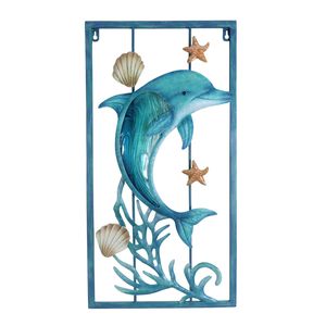 24" DOLPHIN WALL DECOR 1