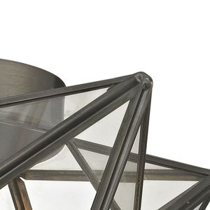 Moravian Star 11'' Wide 1-Light Flush Mount - Oil Rubbed Bronze 3