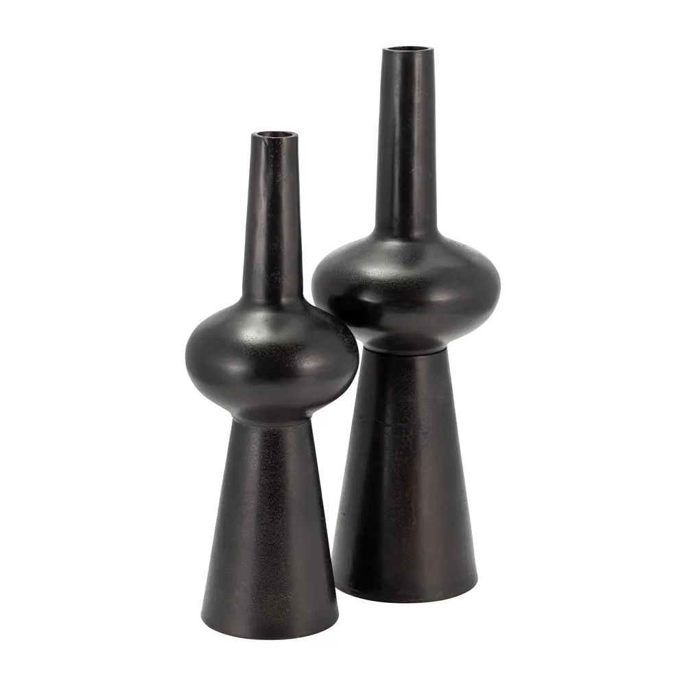 LUCASMILL BRONZE VASE 22 (IN)