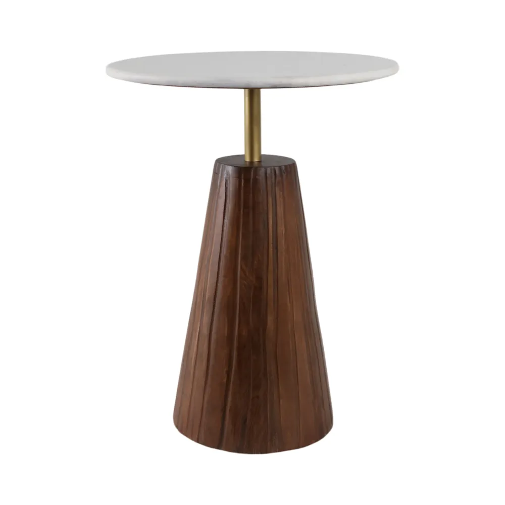 ZEBWAY BROWN TABLE 22 (IN)