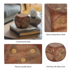 DEMPSEYBROOK BROWN DECOR 4 (IN) 8