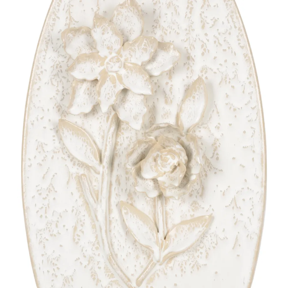 HAYESTON WHITE VASE 18 (IN)