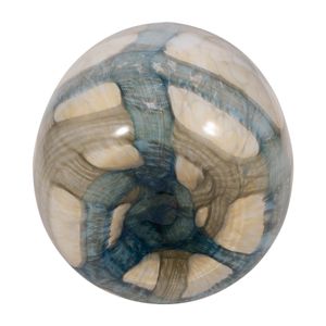 CRANEWORTH BLUE GLASS VASE 10 (IN) 8