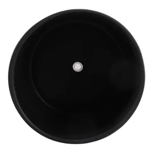 BELDENTON BLACK PLANTER 6 (IN) 8