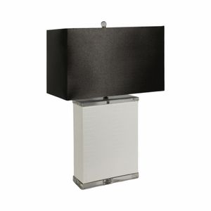 ENNISROSE WHITE LAMP 29 (IN) 4