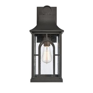 Triumph 17.75'' High 1-Light Outdoor Sconce - Textured Black 1