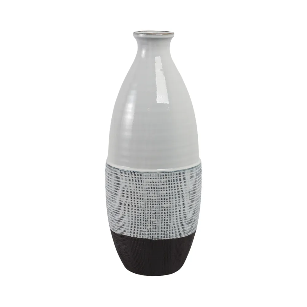 DALEYWICK GRAY VASE 22 (IN)