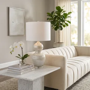 GARNETTLEY WHITE LAMP 27 (IN) 10