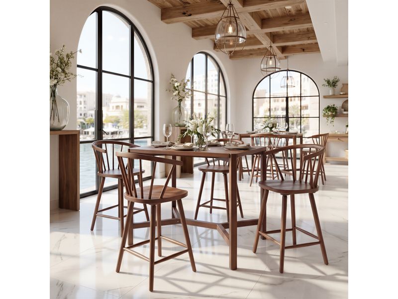 Stenger Barstool Walnut 10