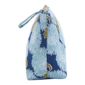 Chrysanthemum Flower Medium Essential Canvas Pouch 5