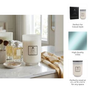 NATECLIFF BLANC SAFFRON & SUEDE CANDLE 10 (IN) 11
