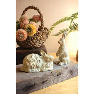 Cast Iron Standing Rabbit 2