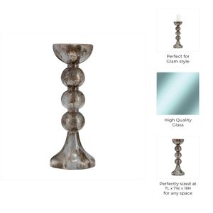 BECKETTOAK GOLD CANDLE HOLDER 18 (IN) 11