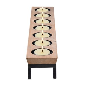Drew Candleholder Centerpiece - Natural 8