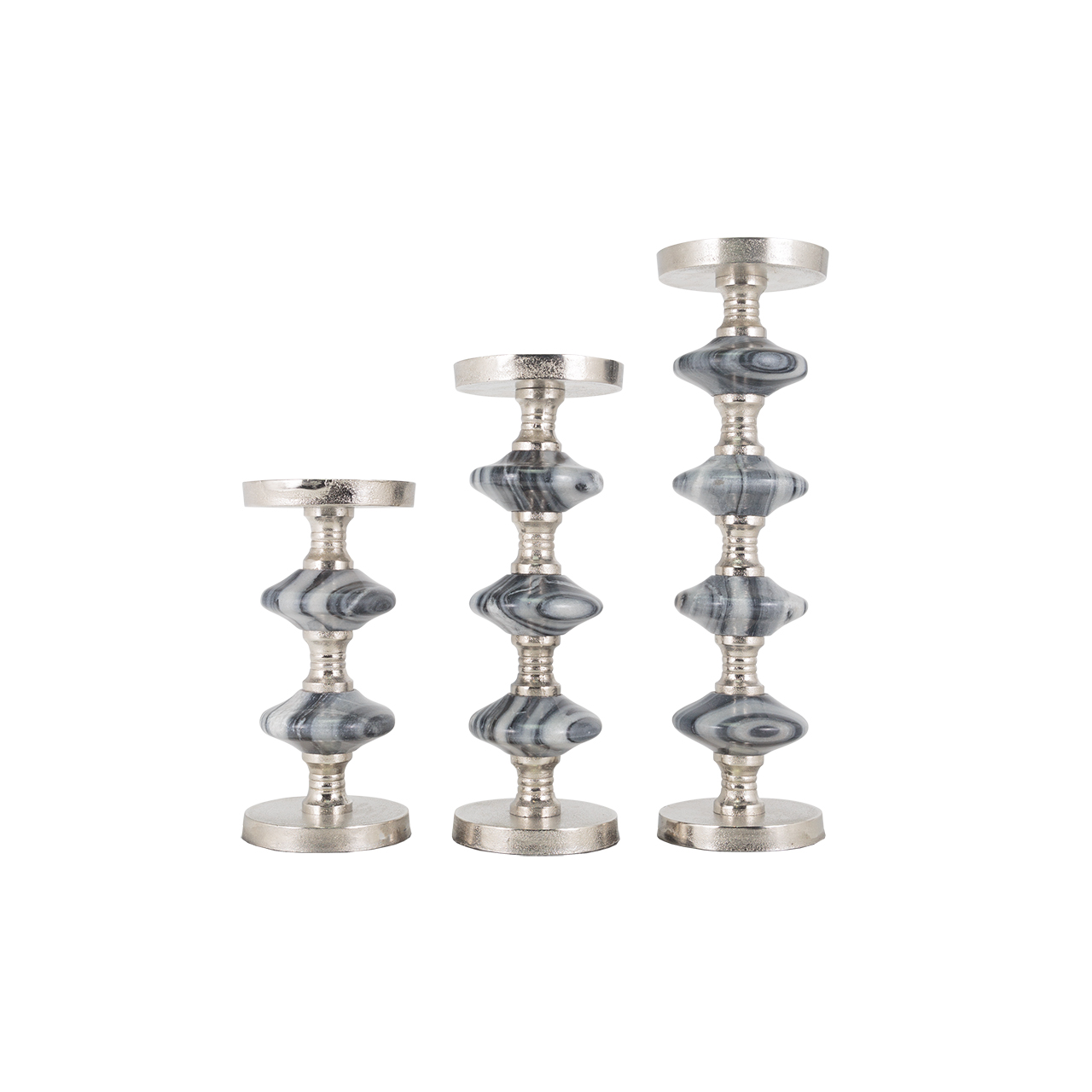 Rhone Candleholders -Set 3 3