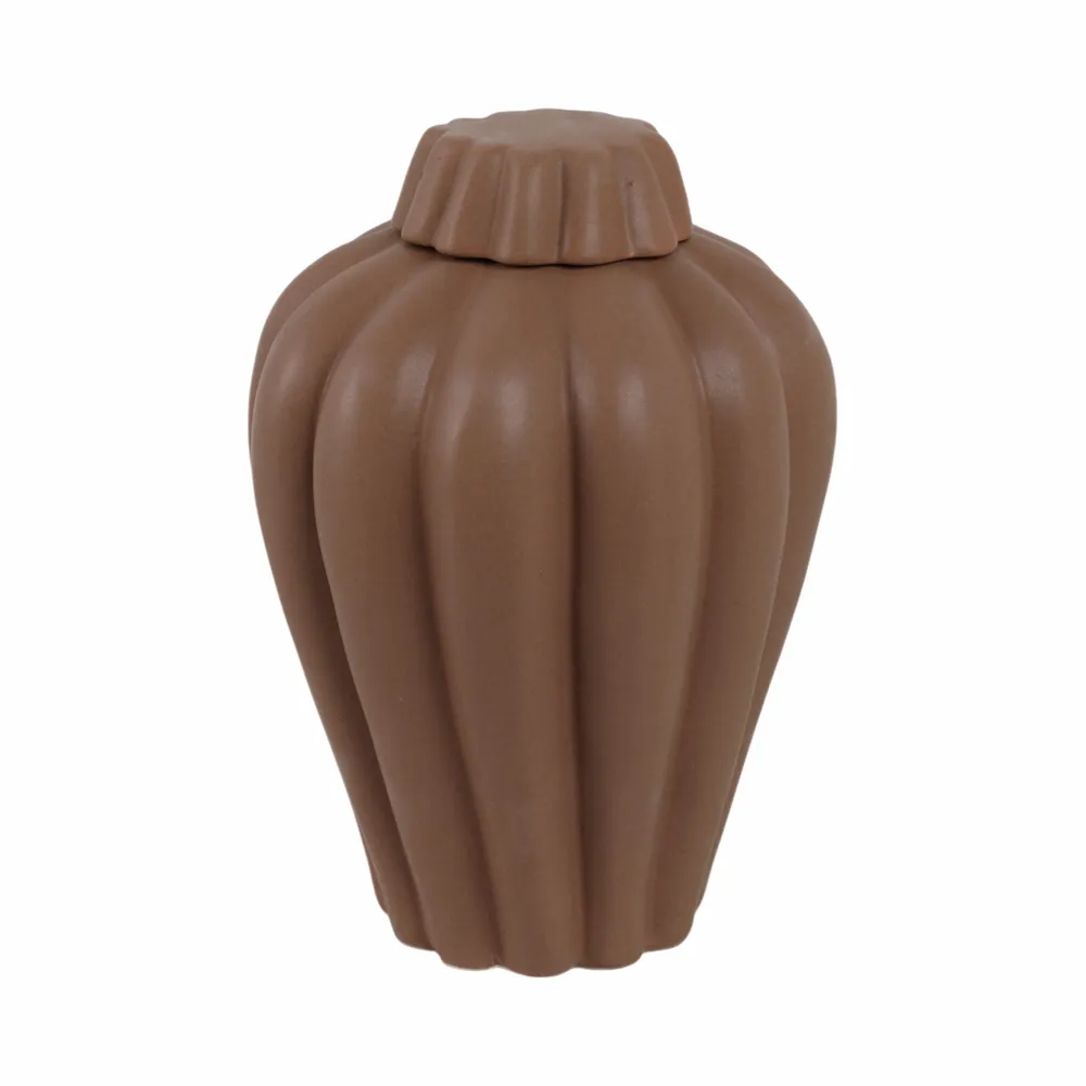 HEATHOAK BROWN JAR 12 (IN)