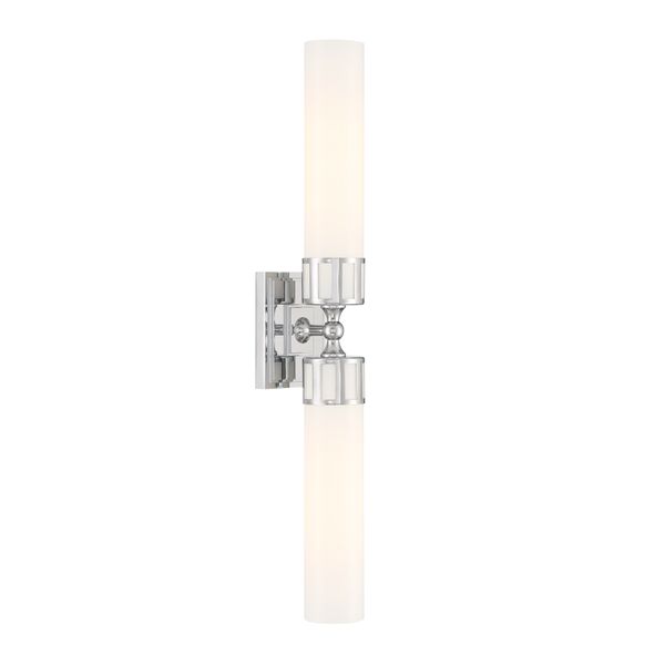 Astor 24.5'' Wide 2-Light Sconce - Chrome