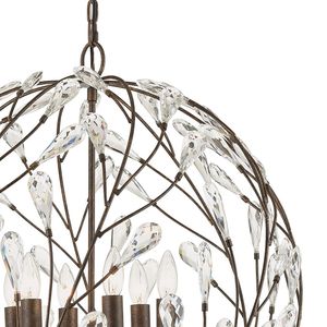 Crislett 25'' Wide 6-Light Chandelier - Sunglow Bronze 5